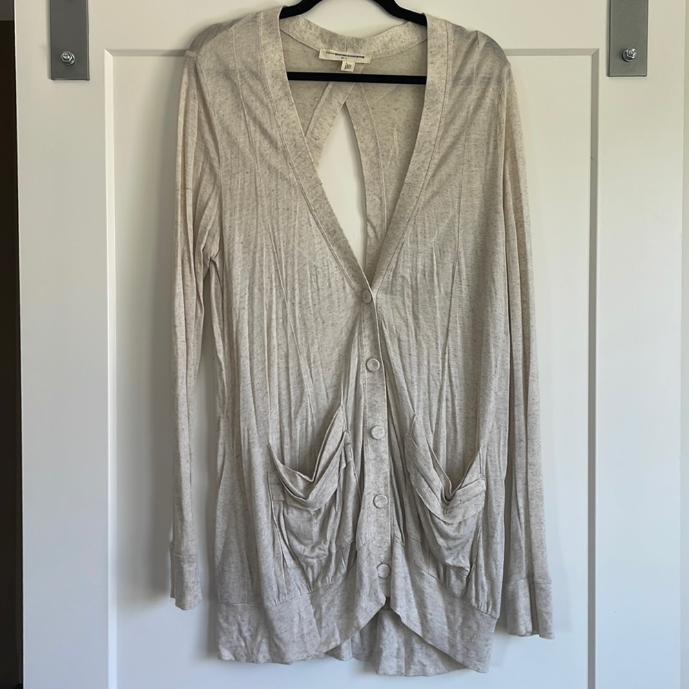 Pilcro & The Letterpress Open Back Cardigan